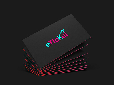 E-Ticket Logo branding e ticket logo graphic design graphic disigner letter mark logo logo logo designer logo specialist minimalist logo wordmark logo