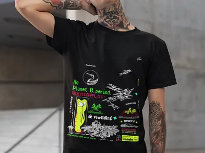 NO PLANET B. Period. branding design fashion illustration illustrator streetwear tshirt tshirt art tshirt design tshirt designer