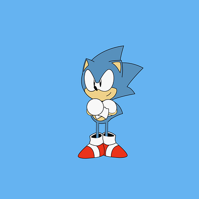 Some idle animation animation character animation motion graphics sonic vector