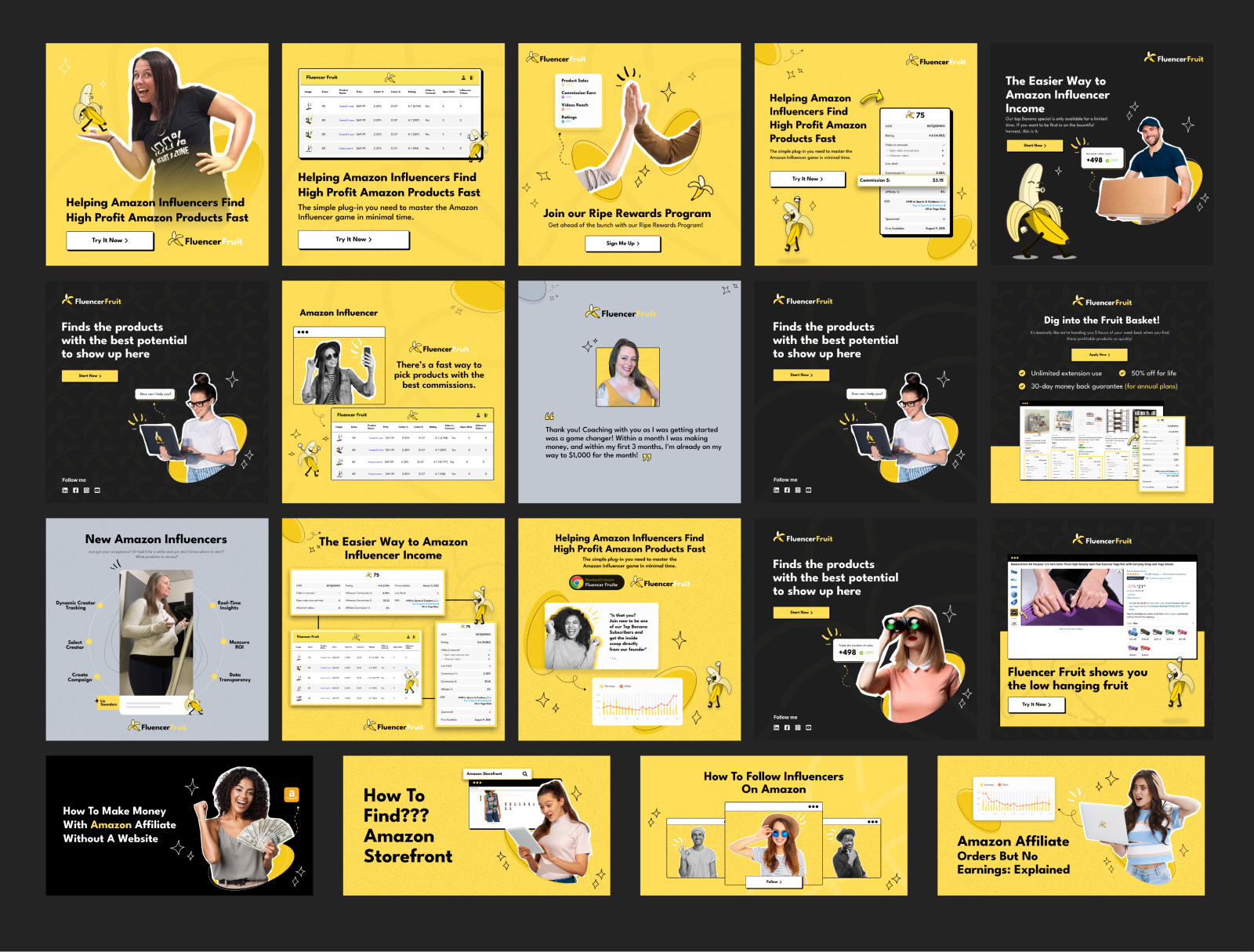 Example of Social Media Ad Design, Ad Post Design 