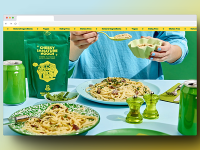 Notorious Nooch Co. branding business drinks ecommerce food graphic design health fitness illustration ui web design website