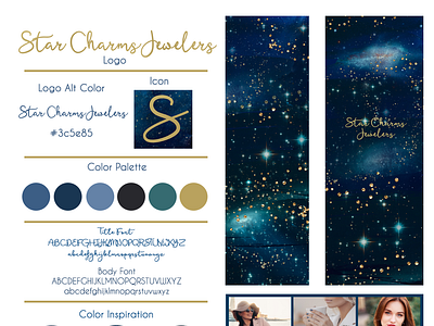 Star Charms Jewelers branding ecommerce graphic design logo social media ads videos