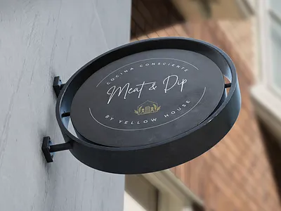 Circle Street Sign branding design digital flat icon logo logotype marketing minimal mockup photoshop sign stationery visualdesign