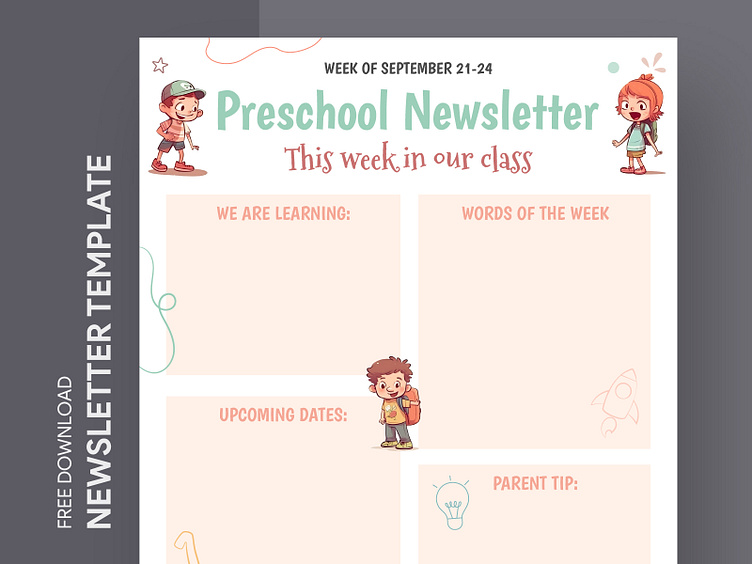 Preschool Newsletter Free Google Docs Template by Gdoc on Dribbble preschool-newsletter-free-google-docs-template-by-gdoc-on-dribbble