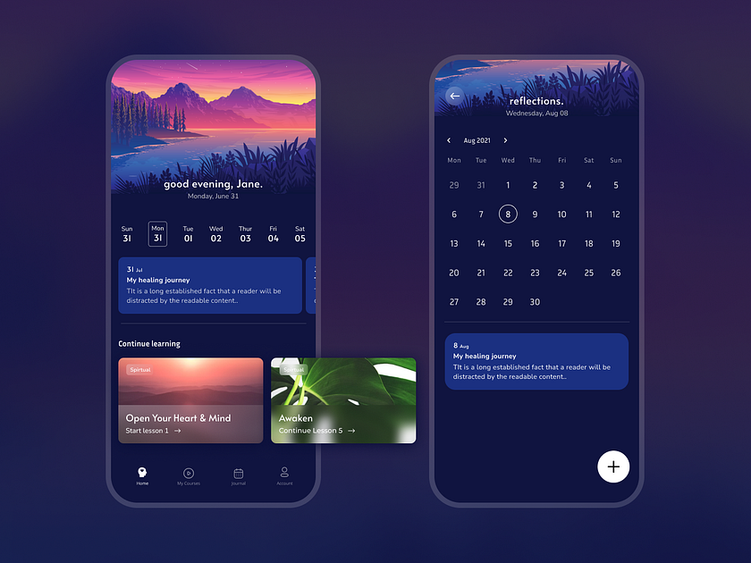 Journal App designs, themes, templates and downloadable graphic ...