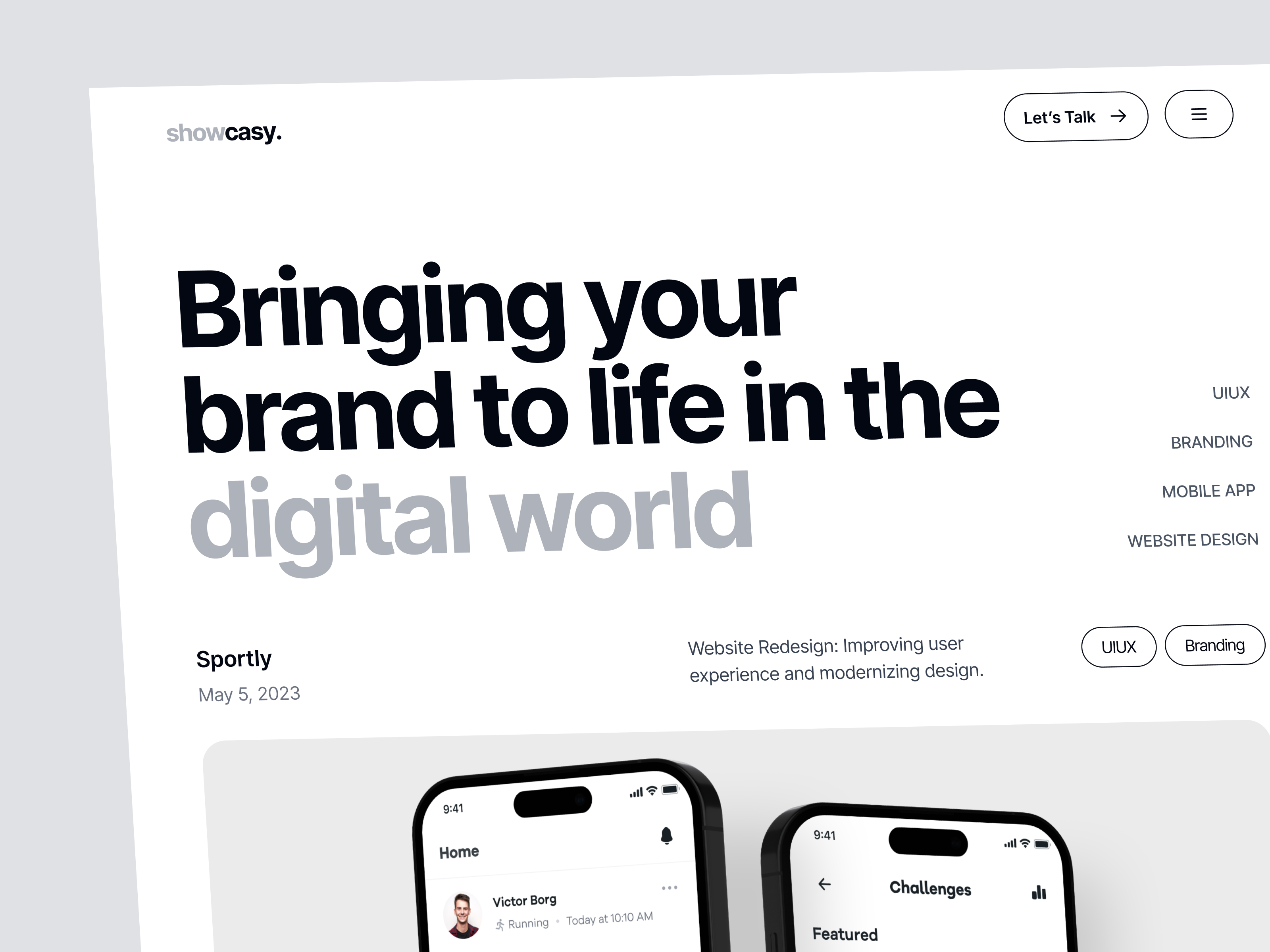 Example of Landingpage Design