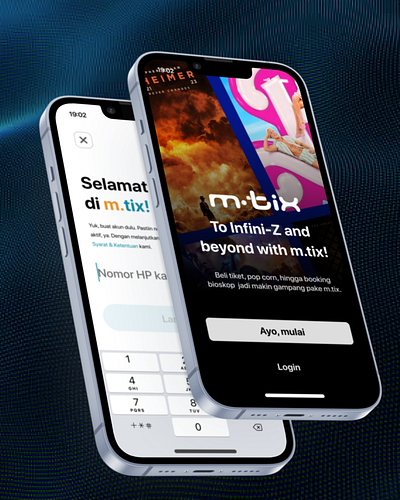 Movie ticketing app cinema app ios app m tix xxi mobile app ui ux