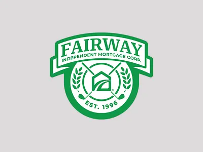 Fairway Golf Badge apparel badge banner branding circle design emblem golf graphic design logo