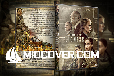 Special Ops: Lioness Season 1 DVD Cover design dvd dvdcover dvdcustomcover photoshop