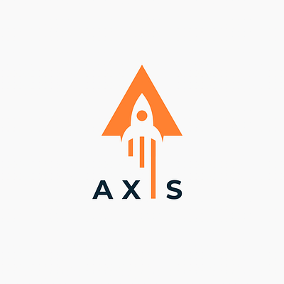 Rocket logo branding design graphic design logo