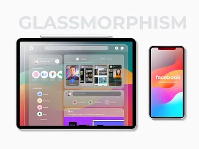 Facebook glassmorphism behance clean ui community dribbble facebook figma glassmorphism group social social media story ui ux ui design upwork we web website white