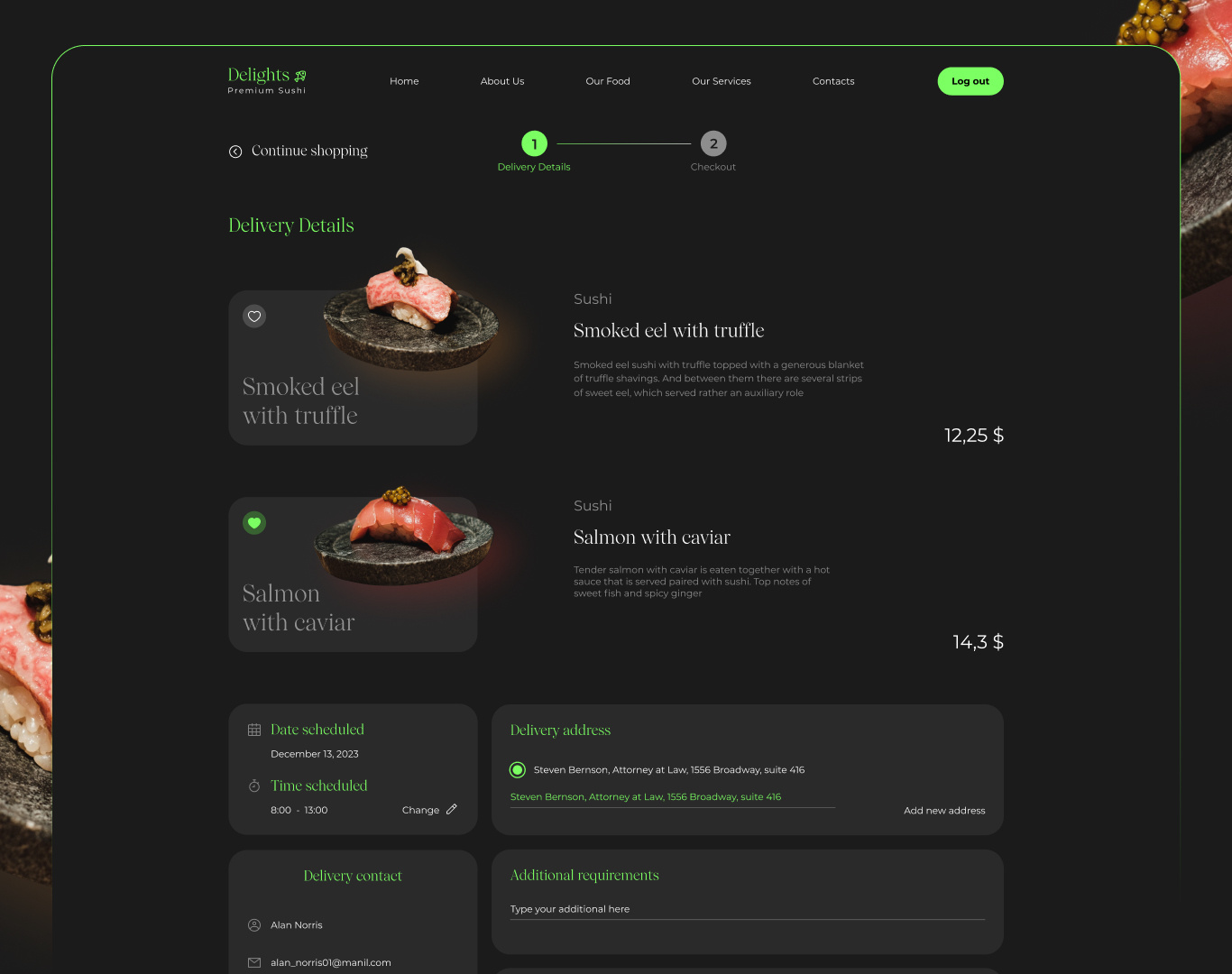 Design website animation with mouth-watering sounds 🍣 branding design figma graphic design illustration logo ui web web design 웹디자인