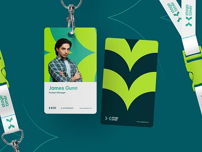 Stagetimer - Print Mockup brand branding design graphic design id card id card design mockup name card name card design totebag totebag design tshirt tshirt design