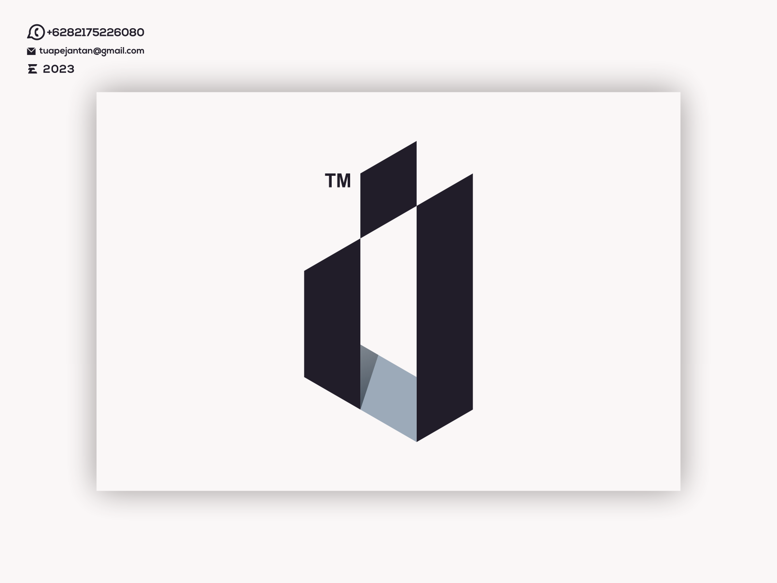 Monogram UI Logo Design by Enwirto on Dribbble