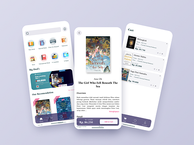 Redesign Gramedia - Book Store app redesign ui