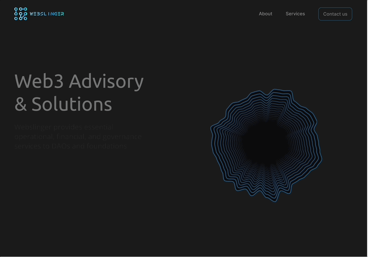 Marketing Page For Crypto/web3 Business By Laurel On Dribbble