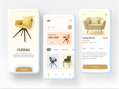 Furniture App Design business