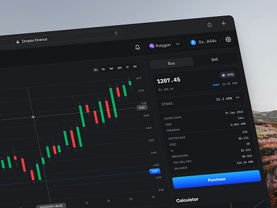 Dashboard for Web3 trading exchange protocol apy arbitrum blockchain crypto dashboard exchange finance growth money numbers polygon product design protocol trading tvl ui uiux ux wealth web design