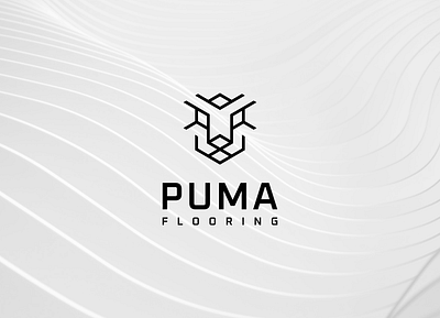 Puma Flooring Logo branding floor floor logo flooring graphic design logo logo design puma puma logo