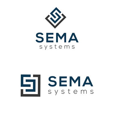 Sema System - Tech Logo Design abstract logo branding logo logo brand logo design logo folio logo type modern logo design tech technology