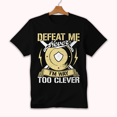 DEFEAT T-SHIRT DESIGN... battle t shirt design best t shirt design custom t shirt defeat t shirt design trendy t shirt design typography war t shirt design