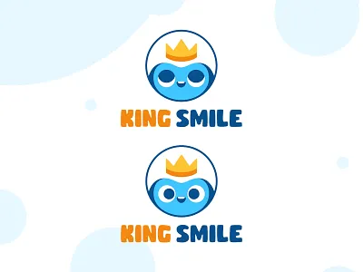 The "King smile" logo for pediatric dentistry adobe illustrator branding character character design character illustration children creative logo cute character dentistry design graphic design idea logo identity illustration logo logo kids mascot pediatric dentistry vector