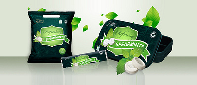 Coles Spearmints branding graphic design product desinger