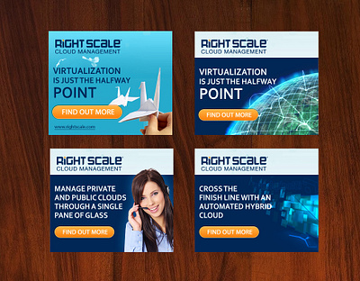 Right Scale banner design