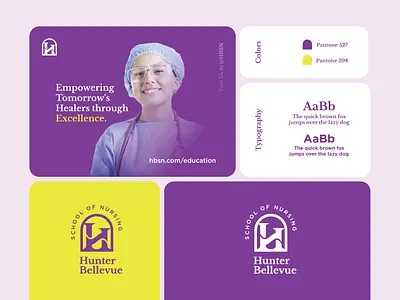 Nursing School Identity brand identity branding brandingforproducts colorpalette creative agency creative logo designinspiration graphic design health logo healthcare branding healthcareui lettermark logo medical logo nursing logo nursing school logo subratadesign typography ui wellness logo