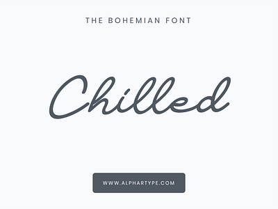 Chilled Typography mindfulart