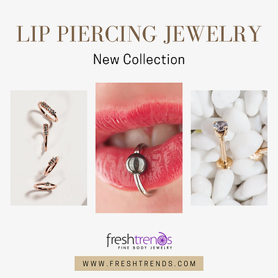 Buy Lip Piercing Jewelry Online at FreshTrends body jewelry body piercing fashion jewelry collection lip jewelry lip piercing lip piercing jewelry studs