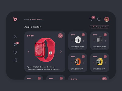 E-COMMERCE app apple apple watch design e commerce shop store ui ux watch