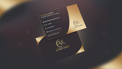 Business card for Ak Media Group