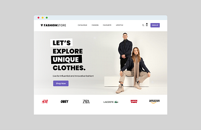 eCommerce website design ui website design wordpress website