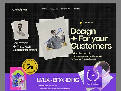 Design Agency Website dailyui graphic design posterdesign ui uiscreens websitedesign