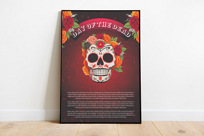 Poster design concept day of the dead branding design design poster flyer flyer design graphic design illustration poster poster design vector