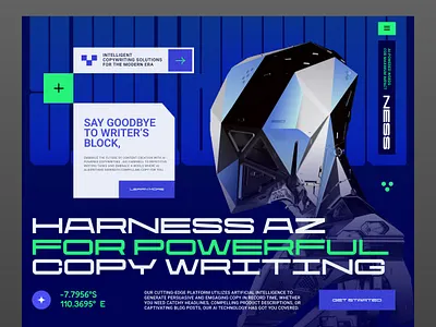 AI Copy Writing Website. 3ddesign ai aidesign app appdesign branding dailydesign dailyui design graphic design illustration replication ui ux uxdesign