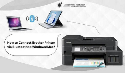 How to Connect Brother Printer via Bluetooth to Windows/Mac? brother printer setup connect brother printer connect brother printer setup