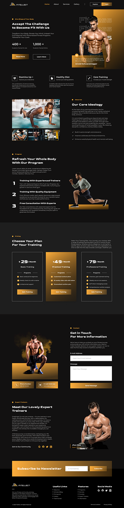Fitellect (Personal trainer app)