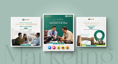 Real Estate Marketing ( Zarghun24 ) branding design graphic design