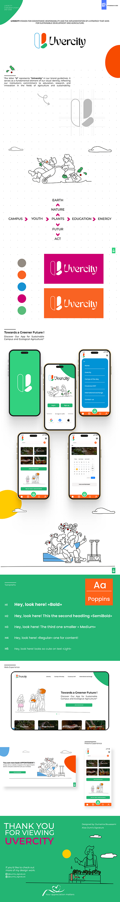 Uvercity - UI UX Design / Graphic Design branding figma graphic design illustration logo ui ui ux design ux design