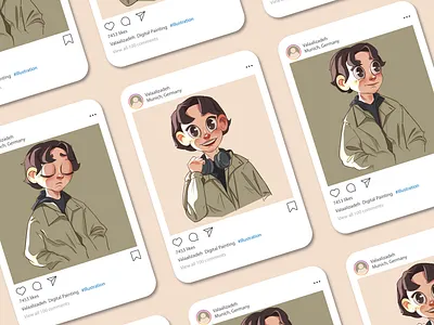 Beautiful Smile 2d art character design digital painting digitalart illustration