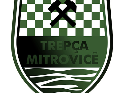 Trepça Mitrovicë albania black green hammer kosove logo mining mitrovice shqiperia torcida trepça