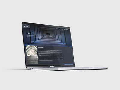 Concept webdesign for an architecture company branding figma graphic design marketing photoshop ui ux webdesign