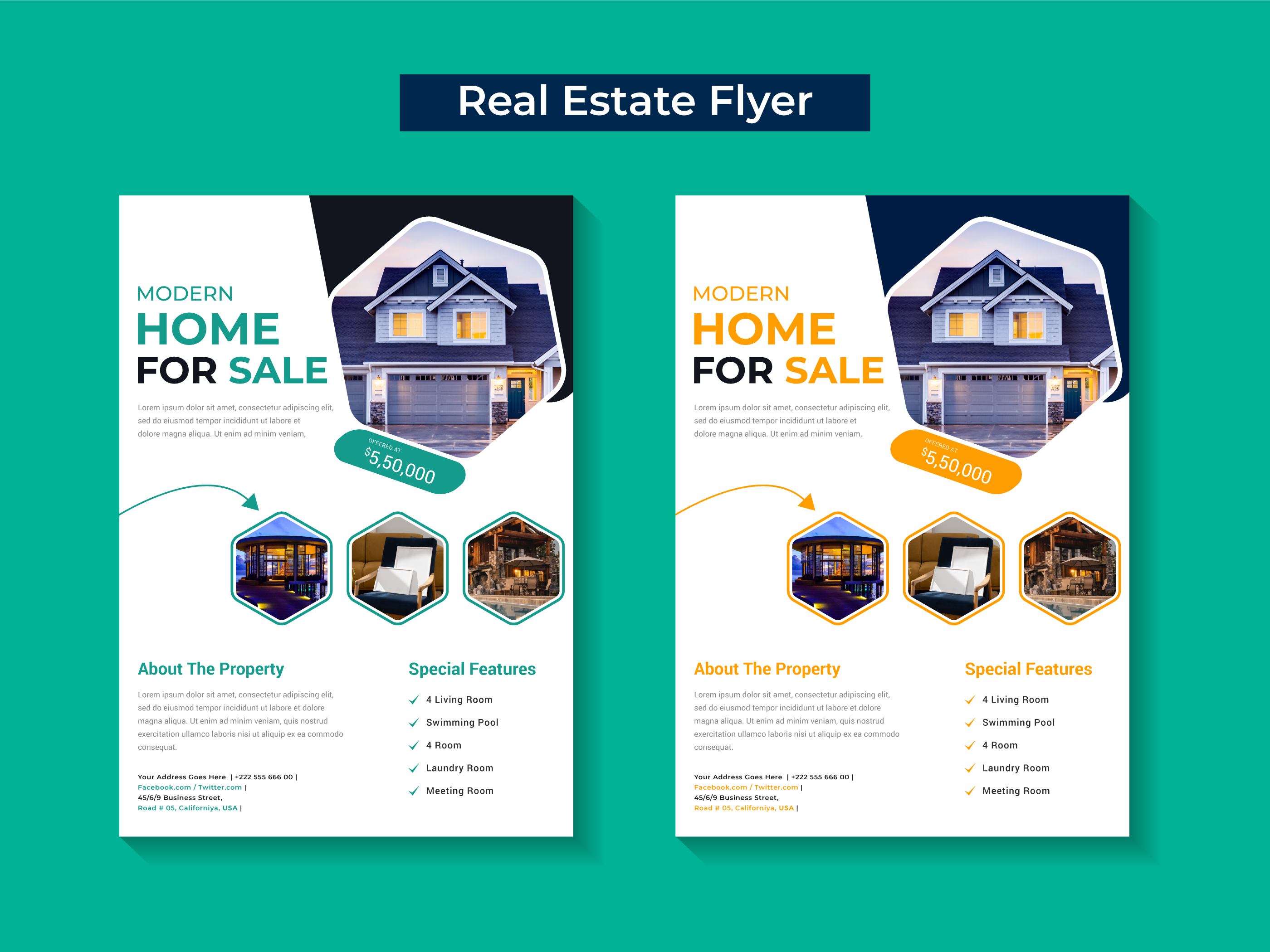 Real Estate Flyer The Works Designs Themes Templates And Downloadable   Original 4b76a483c22c8ec6eff9434030da1358 