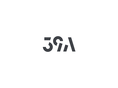 39A bitcoin branding capital charge crypto design identity illustration launch lettering letters logo minimal nasa number numbers payment simple space stencil