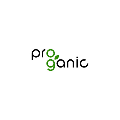 Proganic creative logo logo design minimalist logo modern logo