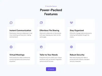 Features Section design features figma framer graphic design section ui ux web web ui