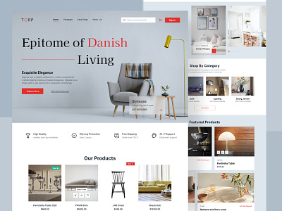 TORP - Elevate Your Furniture Shopping Experience branding business design ecommerce figma furniture furnitureecommerce graphic design illustration interface landing logo minmal site torp ui ui ux uiuxdesign ux webdesign