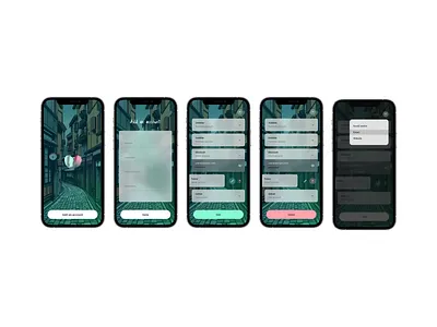 Password hints app v2 android app mobile app ui
